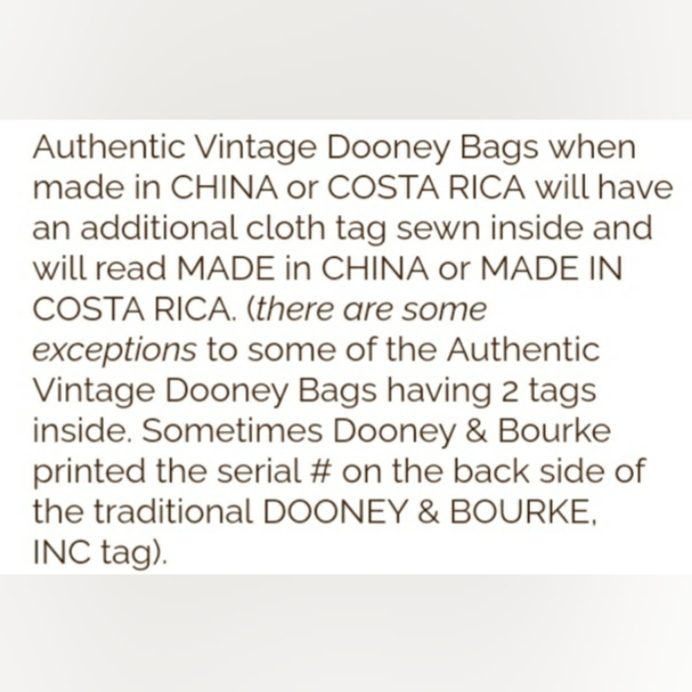 Authentic Dooney & Bourke Brenna Pebble Grain Grey & Brown Leather  Satchel - Picture 16 of 16